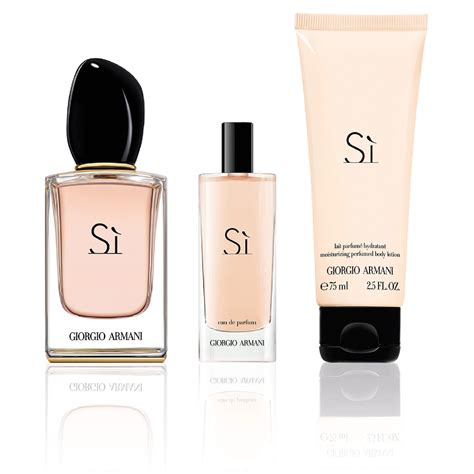 sì feminino eau de toilette|si eau de parfum.